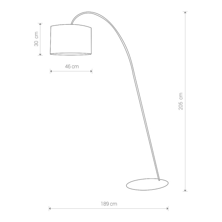 Lampa podłogowa ALICE L - Nowodvorski – zdjęcie 3