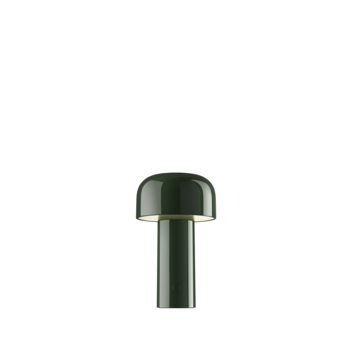 Bellhop Unplugged - Flos - lampa przenośna – kolor Zielony połysk (nr kat. F1130039)