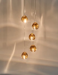 Mizu 5 - Terzani - lampa wisząca – kolor Szampański (nr kat. 0R05SE8H1F)