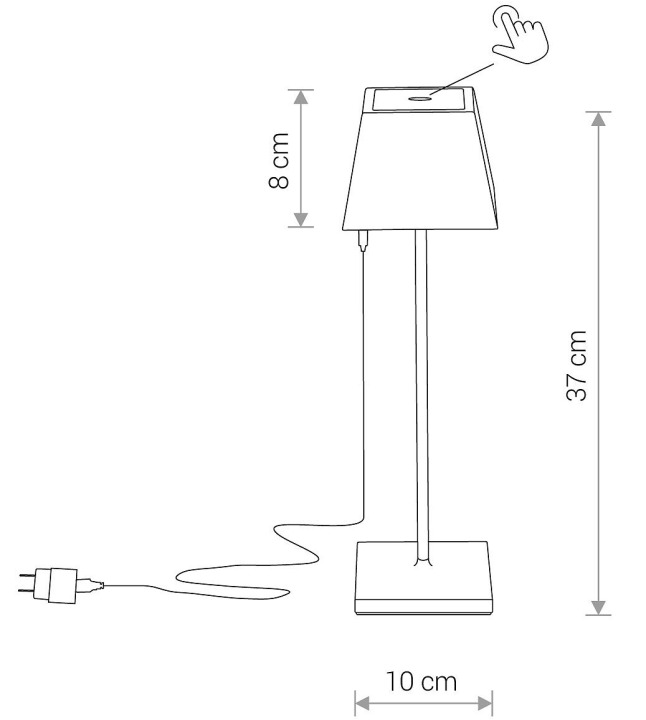 Lampa przenośna MAHE LED - Nowodvorski – zdjęcie 3
