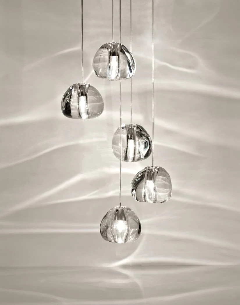 Mizu 5 - Terzani - lampa wisząca – kolor Przezroczysty (nr kat. 0R05SE8A9F)