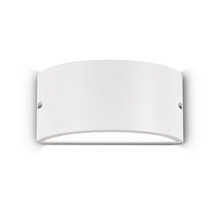 Rex-2 AP1 - Ideal Lux - kinkiet zewnętrzny – kolor Biały (nr kat. 092416)