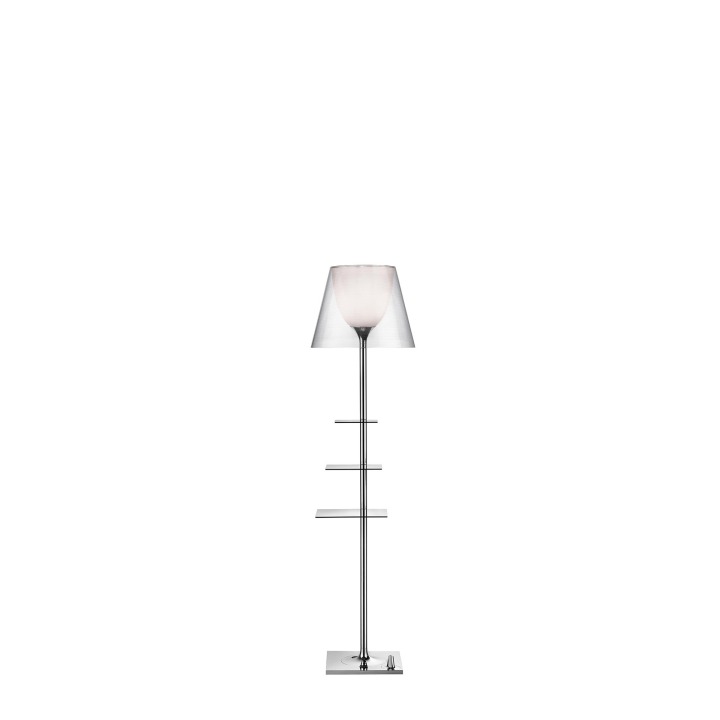 Bibliotheque Nationale - Flos - lampa podłogowa – kolor Przezroczysty (nr kat. F1011000)