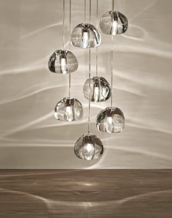 Mizu 7 - Terzani - lampa wisząca – kolor Przezroczysty (nr kat. 0R07SE8A9F)