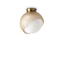 Bloom PL1 D22 - Ideal Lux - plafon – kolor Mosiądz (nr kat. 366579)