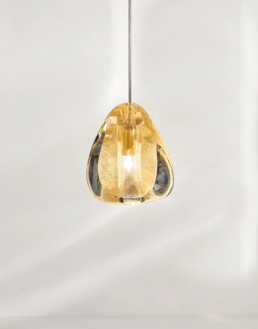 Mizu - Terzani - lampa wisząca – kolor Złoty płatek (nr kat. 0R01SE8A4F)