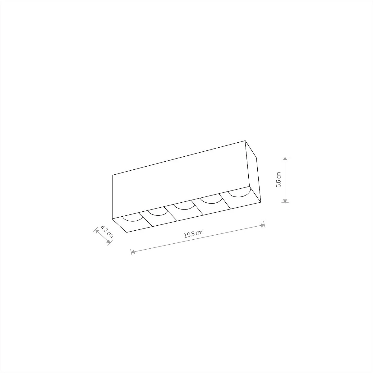 Oprawa liniowa MIDI LED 20W 3000K - Nowodvorski – zdjęcie 7