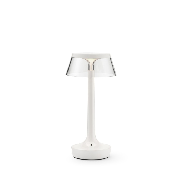 Bon Jour Unplugged - Flos - lampa przenośna – kolor Prawie biały (nr kat. F1040009)