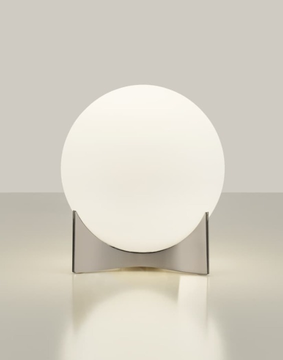 Oscar - Terzani - lampa stołowa – kolor Niklowany (nr kat. 0C02BE7F5F)