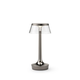 Bon Jour Unplugged - Flos - lampa przenośna – kolor Czarny chrom (nr kat. F1040063)