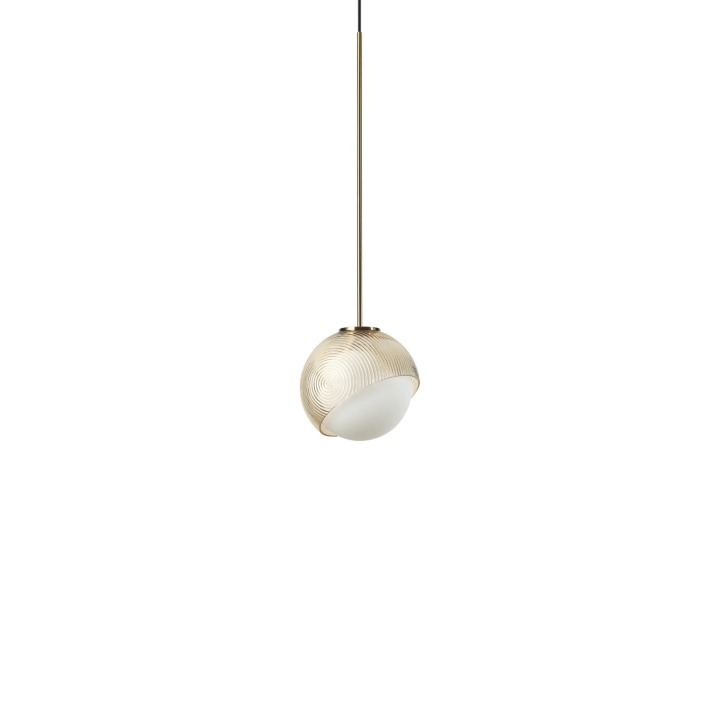 Bloom SP1 D12 - Ideal Lux - lampa wisząca – kolor Mosiądz (nr kat. 366623)