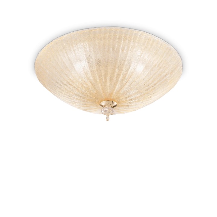 Shell PL4 - Ideal Lux - plafon – kolor Bursztynowy (nr kat. 140186)