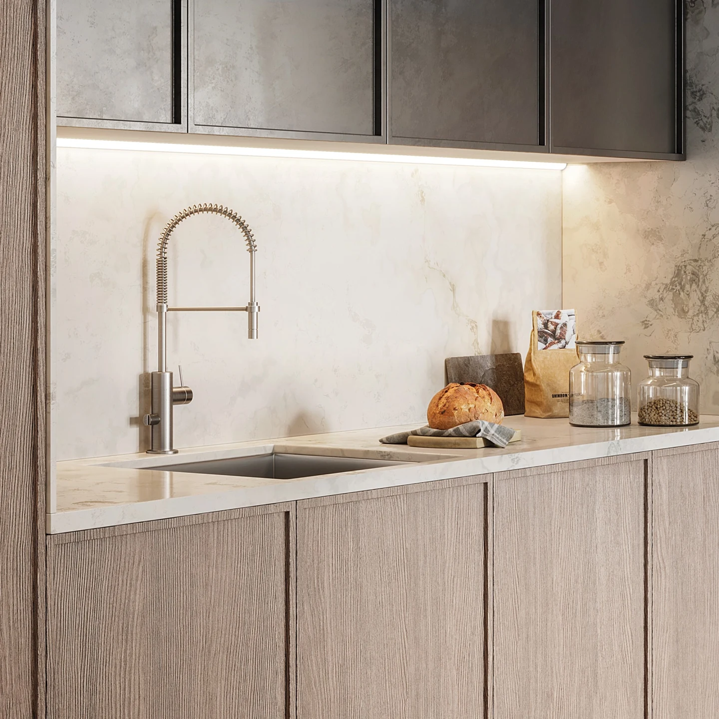 Slot Ang Tondo D10XD10 3000 Mm - Ideal Lux - profil oświetleniowy – zdjęcie 2