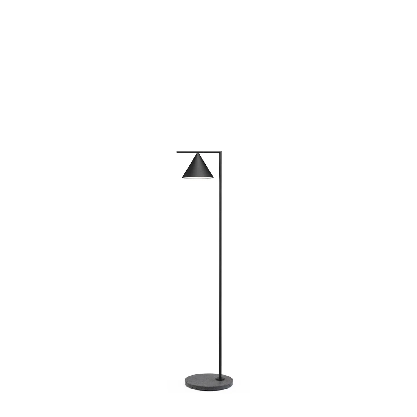 Captain Flint Floor Outdoor - Flos - lampa podłogowa zewnętrzna – kolor Czarny / czarna lawa (nr kat. F011A22F030.A)