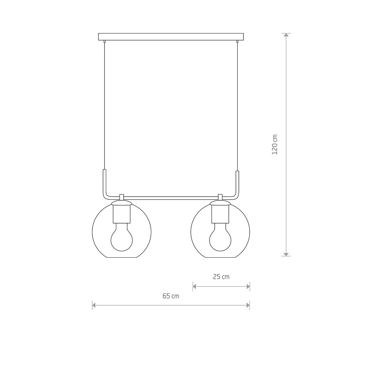 Lampa wisząca MONACO II - Nowodvorski – zdjęcie 3