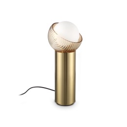 Bloom TL1 Big - Ideal Lux - lampa stołowa – kolor Mosiądz (nr kat. 366524)