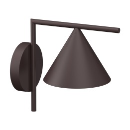 Captain Flint Wall Outdoor - Flos - kinkiet zewnętrzny – kolor Ciemnobrązowy (nr kat. F011W20A018)