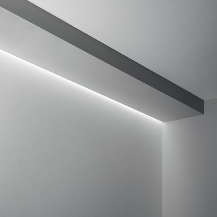 Slot Rec Trimless D43XD51 2000 Mm Al - Ideal Lux - moduł systemu szynowego – zdjęcie 2