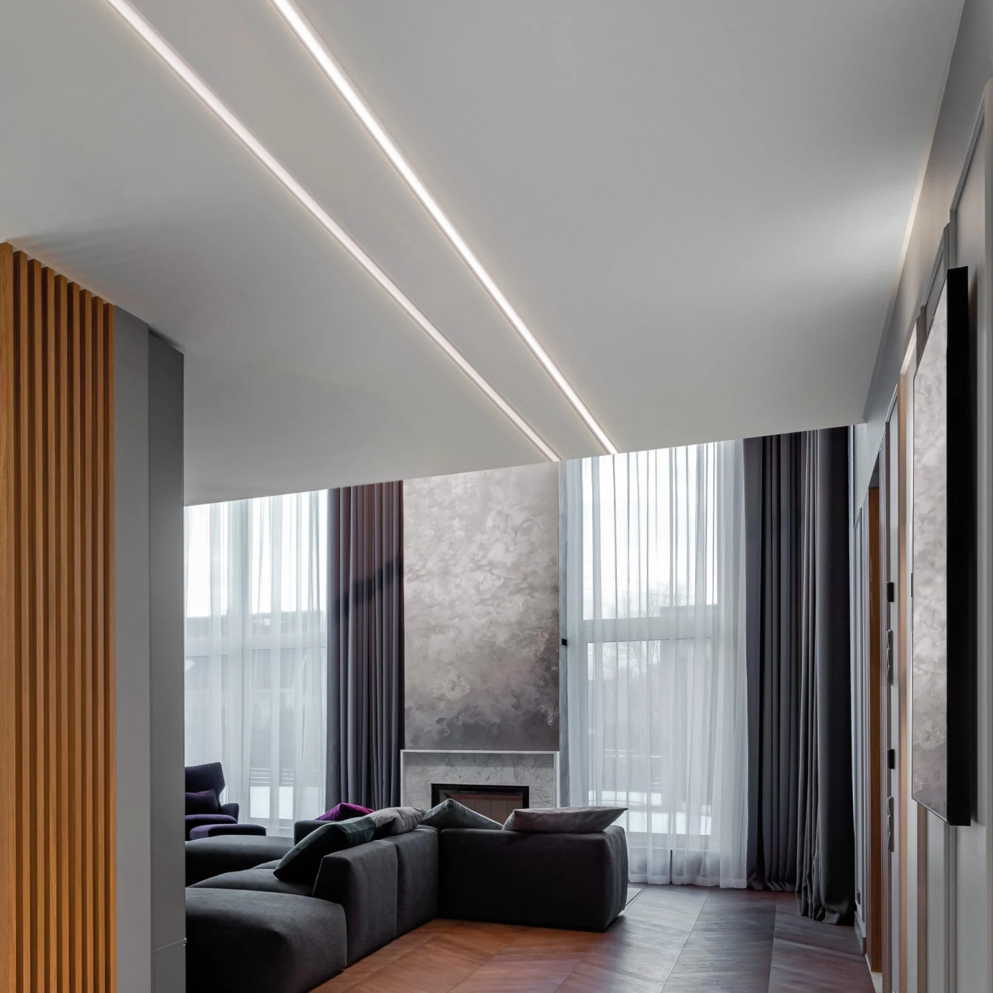 Slot Sur D15XD5 2000 Mm Al - Ideal Lux - moduł systemu szynowego – zdjęcie 2
