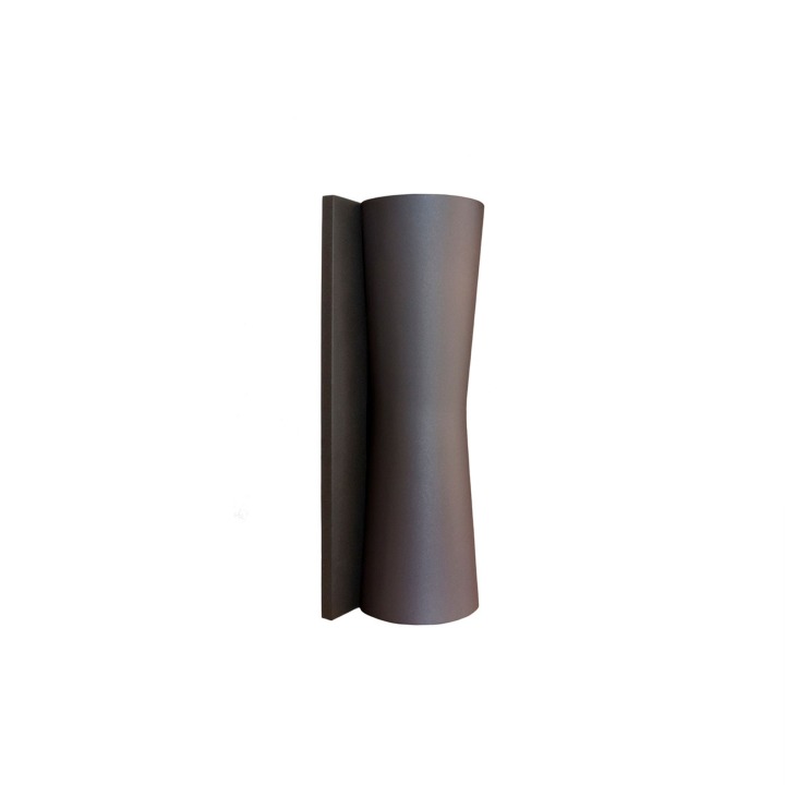 Clessidra Outdoor - Flos - kinkiet zewnętrzny – kolor Ciemnobrązowy (nr kat. F1583018)