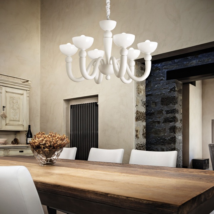 Bon Bon SP6 - Ideal Lux - lampa wisząca – zdjęcie 2