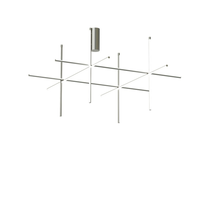 Coordinates Ceiling - Flos - plafon – kolor Srebrny (argent) (nr kat. F1856033)