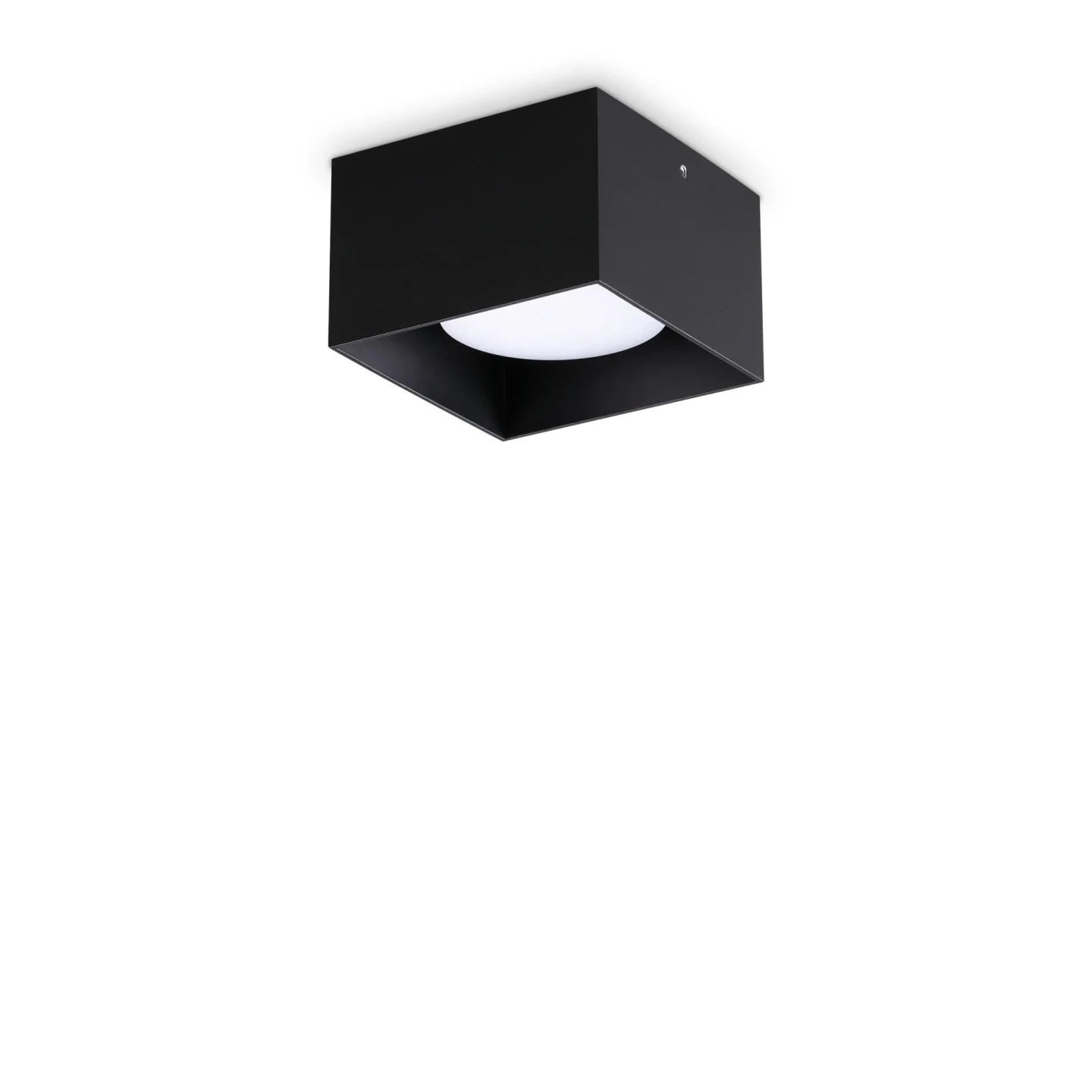 Spike PL1 Square - Ideal Lux - plafon – kolor Czarny (nr kat. 317496)
