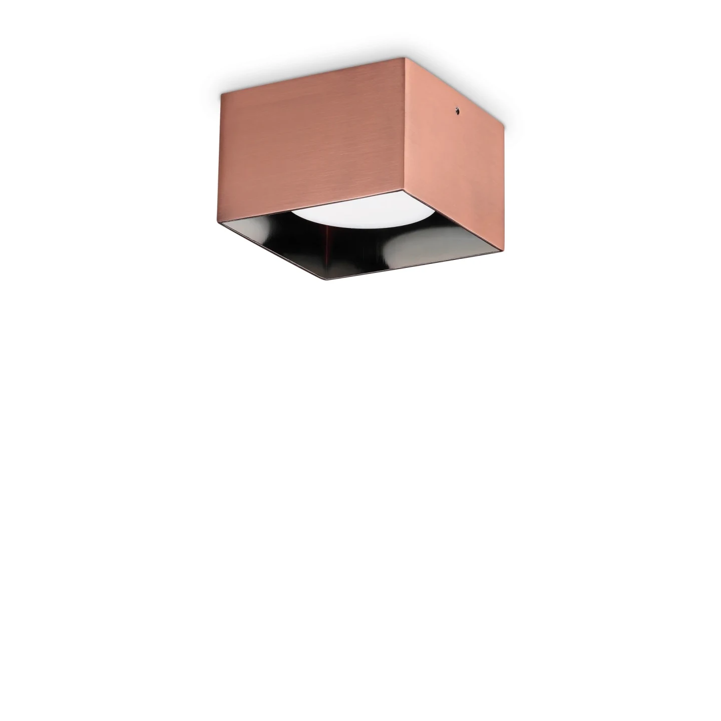 Spike PL1 Square - Ideal Lux - plafon – kolor Miedź (nr kat. 328812)