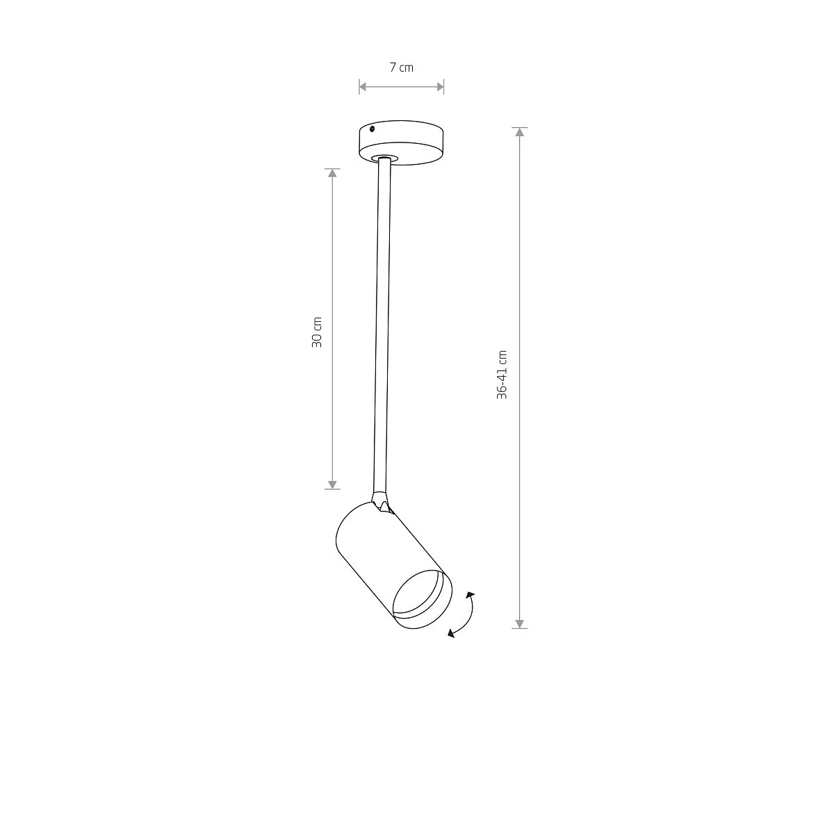 Lampa sufitowa MONO LONG M - Nowodvorski – zdjęcie 4