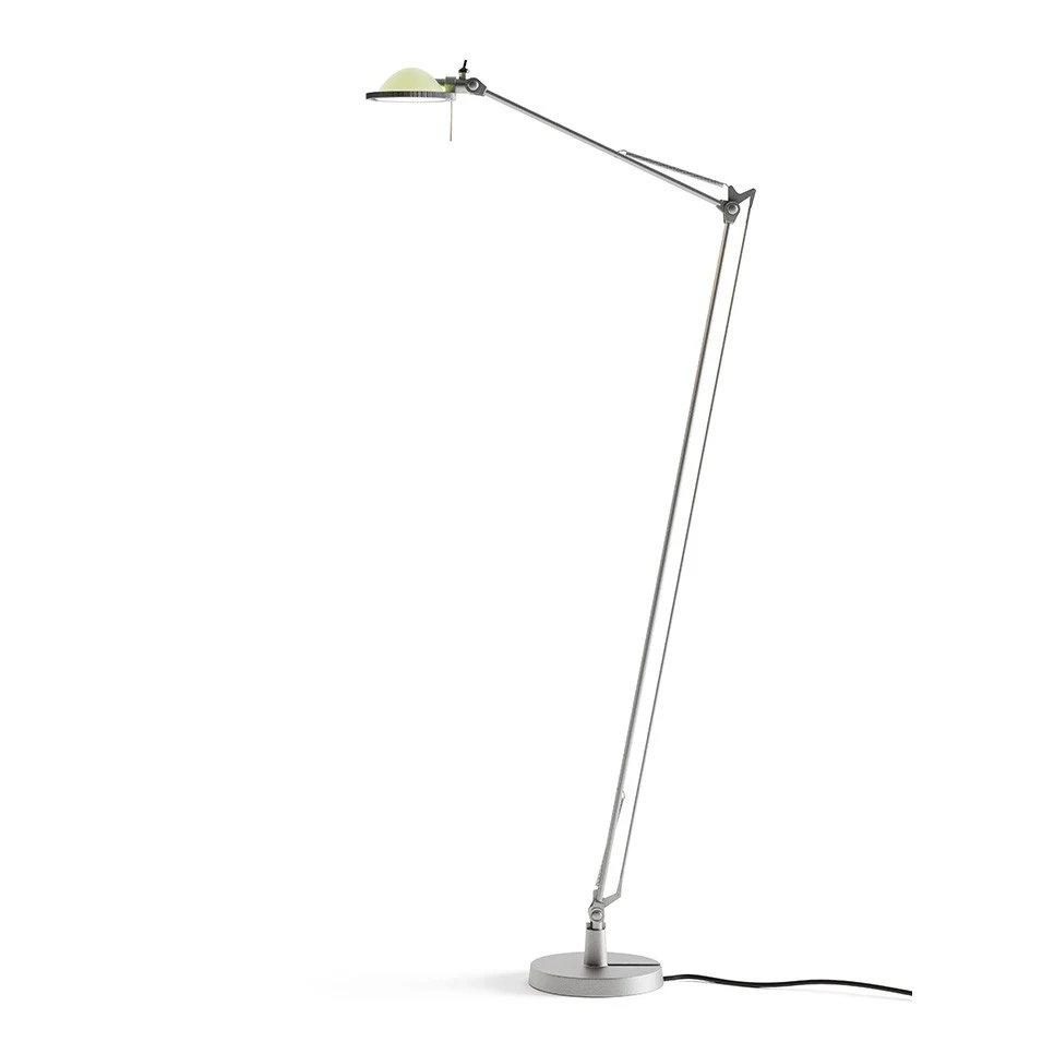 Berenice - Luceplan - lampa podłogowa – kolor Aluminium (nr kat. LP-D12NT-ALU-SAGE-G)
