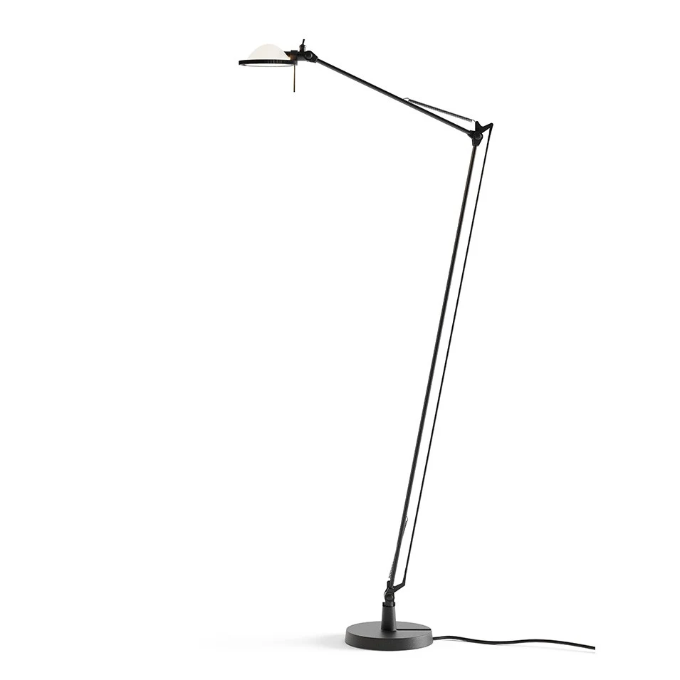 Berenice - Luceplan - lampa podłogowa – kolor Czarny (nr kat. LP-D12NT-BLACK-WHITE)