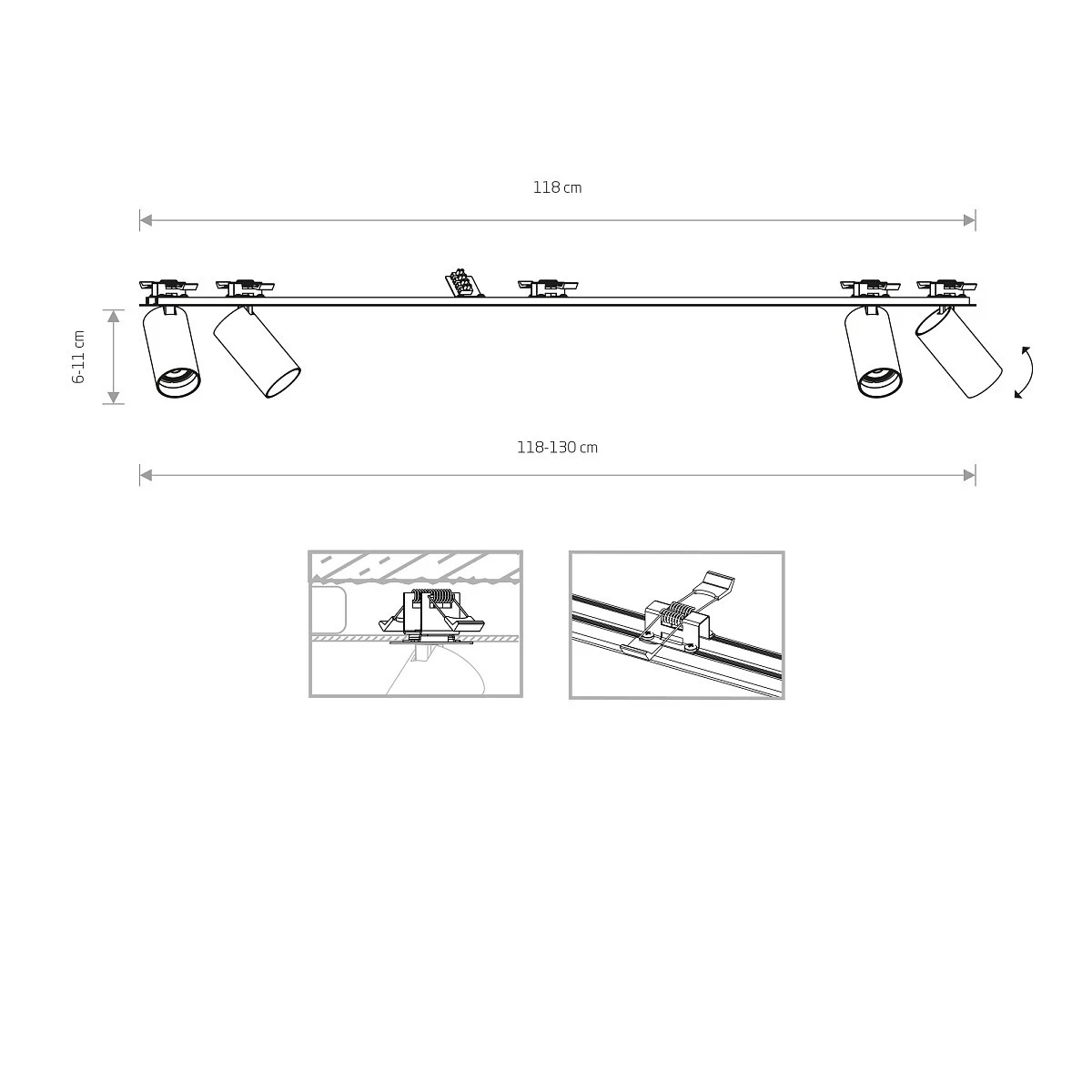 Lampa podtynkowa MONO SURFACE IV - Nowodvorski – zdjęcie 4
