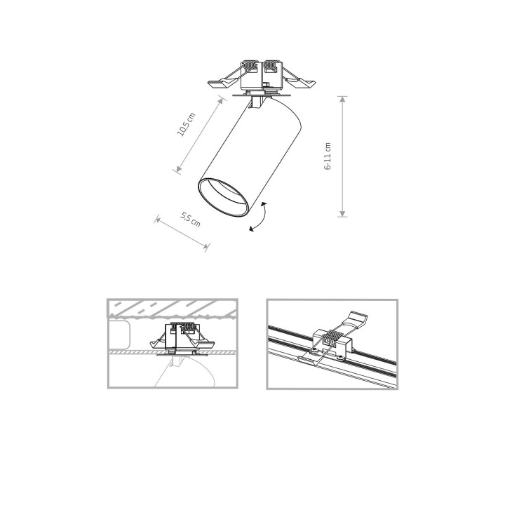 Lampa podtynkowa MONO SURFACE - Nowodvorski – zdjęcie 4