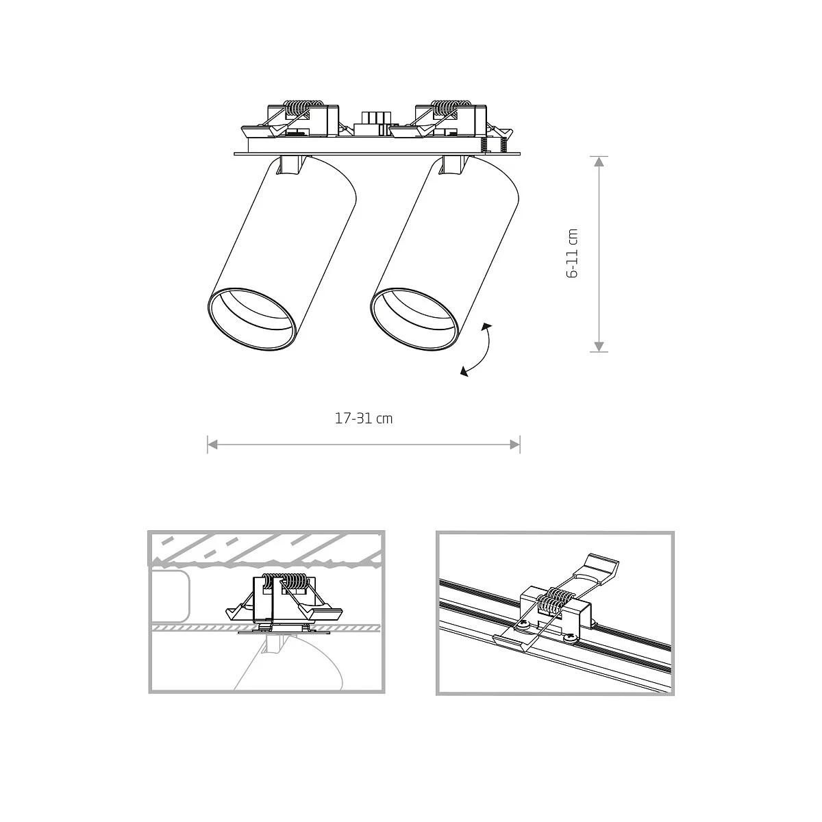 Lampa podtynkowa MONO SURFACE II - Nowodvorski – zdjęcie 6