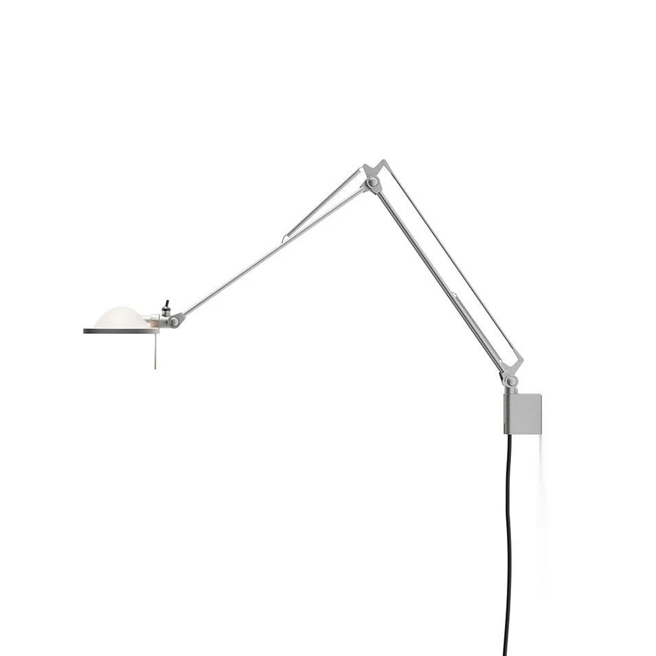 Berenice ramiona 30+30cm - Luceplan - kinkiet – kolor Aluminium (nr kat. LP-D12NAPI-ARMS-30-30CM-ALU-WHIT)