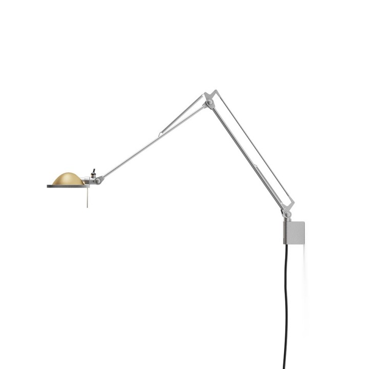 Berenice ramiona 30+30cm - Luceplan - kinkiet – kolor Aluminium (nr kat. LP-D12NAPI-ARMS-30-30CM-ALU-BRAS)