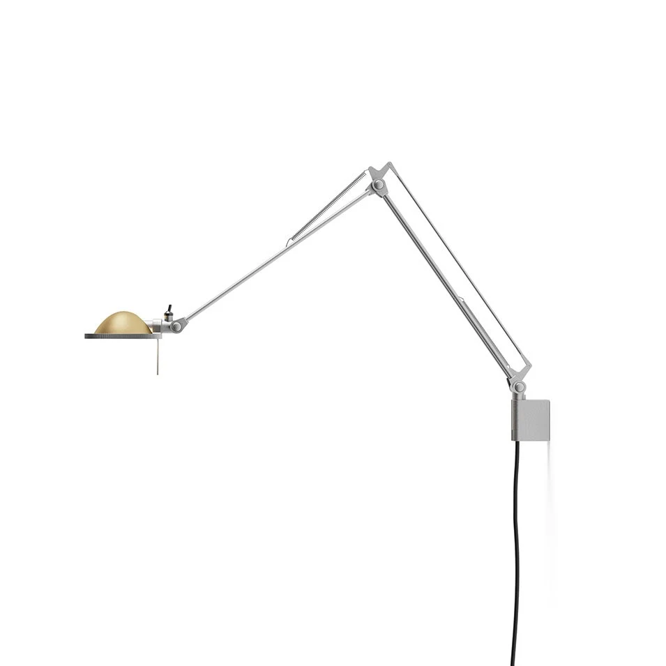 Berenice ramiona 30+30cm - Luceplan - kinkiet – kolor Aluminium (nr kat. LP-D12NAPI-ARMS-30-30CM-ALU-BRAS)