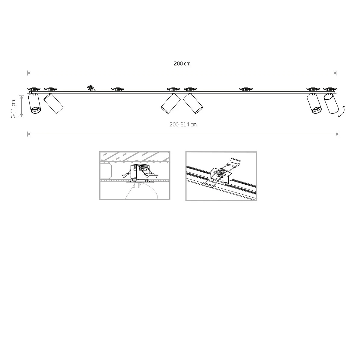 Lampa podtynkowa MONO SURFACE VI - Nowodvorski – zdjęcie 4
