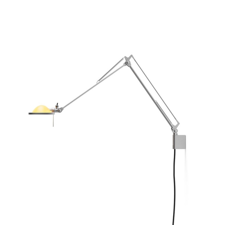 Berenice ramiona 30+30cm - Luceplan - kinkiet – kolor Aluminium (nr kat. LP-D12NAPI-ARMS-30-30CM-ALU-YELL)