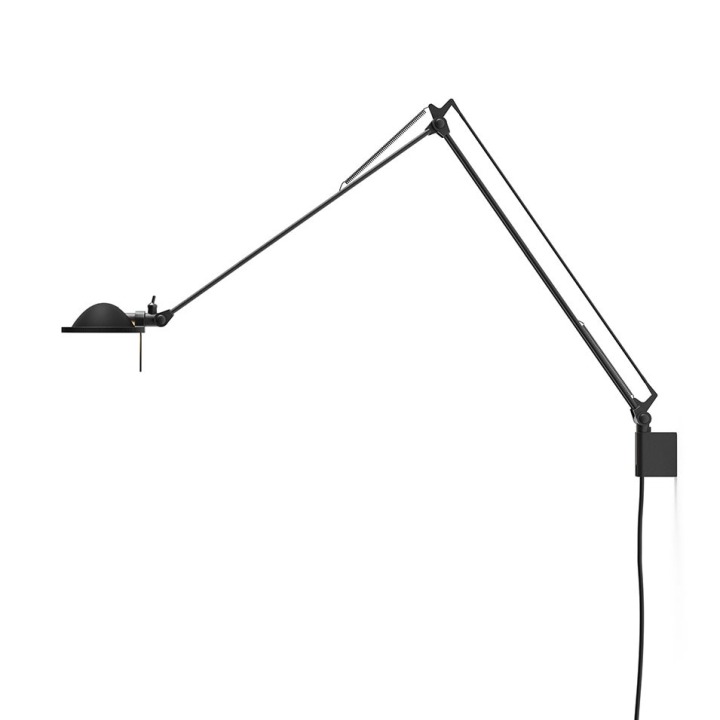 Berenice ramiona 45+45cm - Luceplan - kinkiet – kolor Czarny (nr kat. 1D120A45N001)