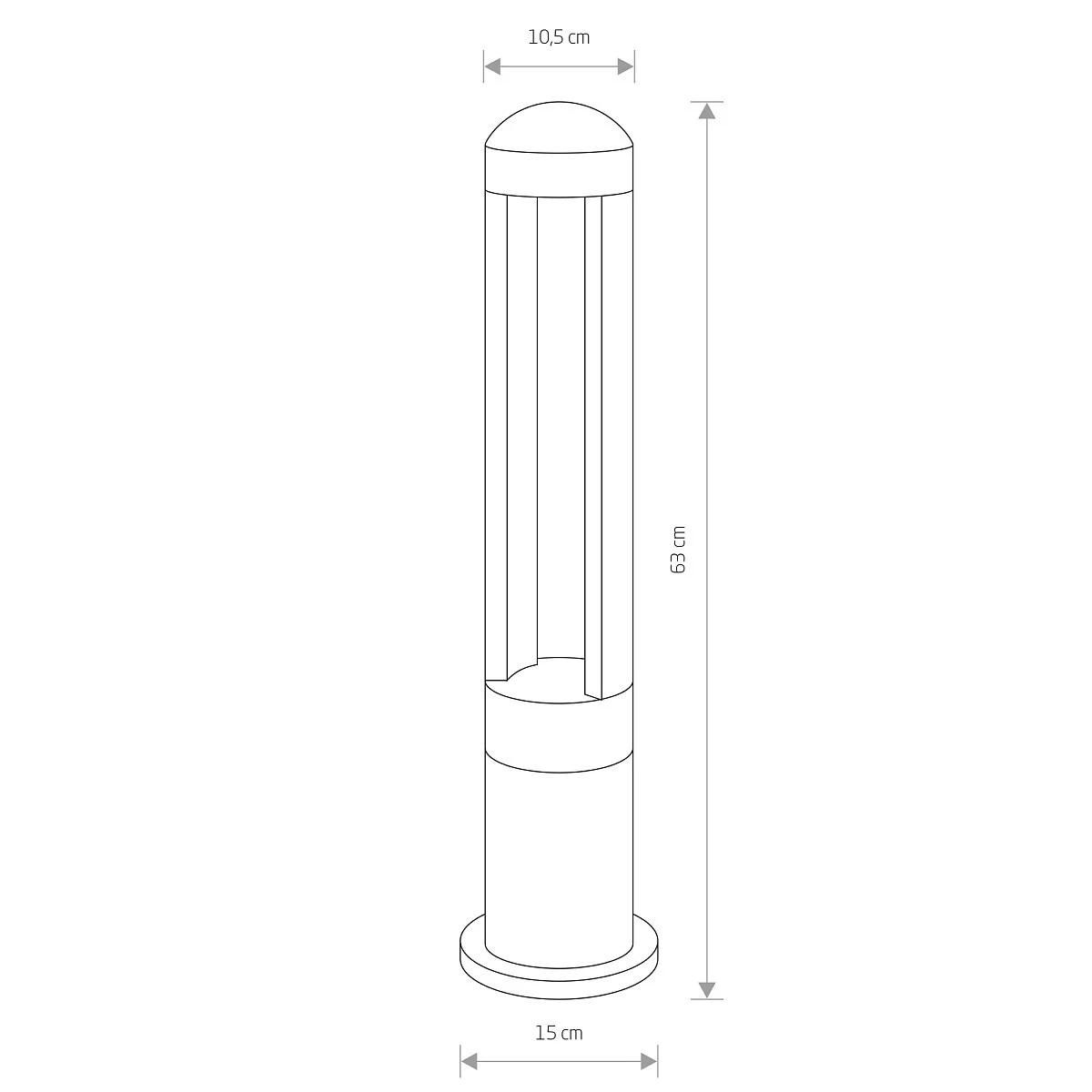 Lampa stojąca MONTERREY LED - Nowodvorski – zdjęcie 3