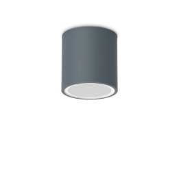 Techo PL1 Round D09 - Ideal Lux - plafon zewnętrzny – kolor Antracyt (nr kat. 318110)