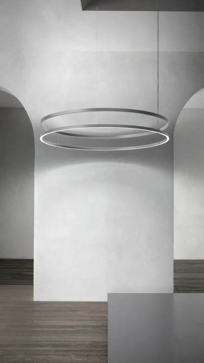 Compendium Circle Ø72 cm - Luceplan - lampa wisząca – zdjęcie 5