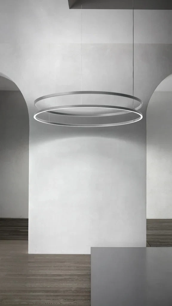Compendium Circle Ø72 cm - Luceplan - lampa wisząca – zdjęcie 5