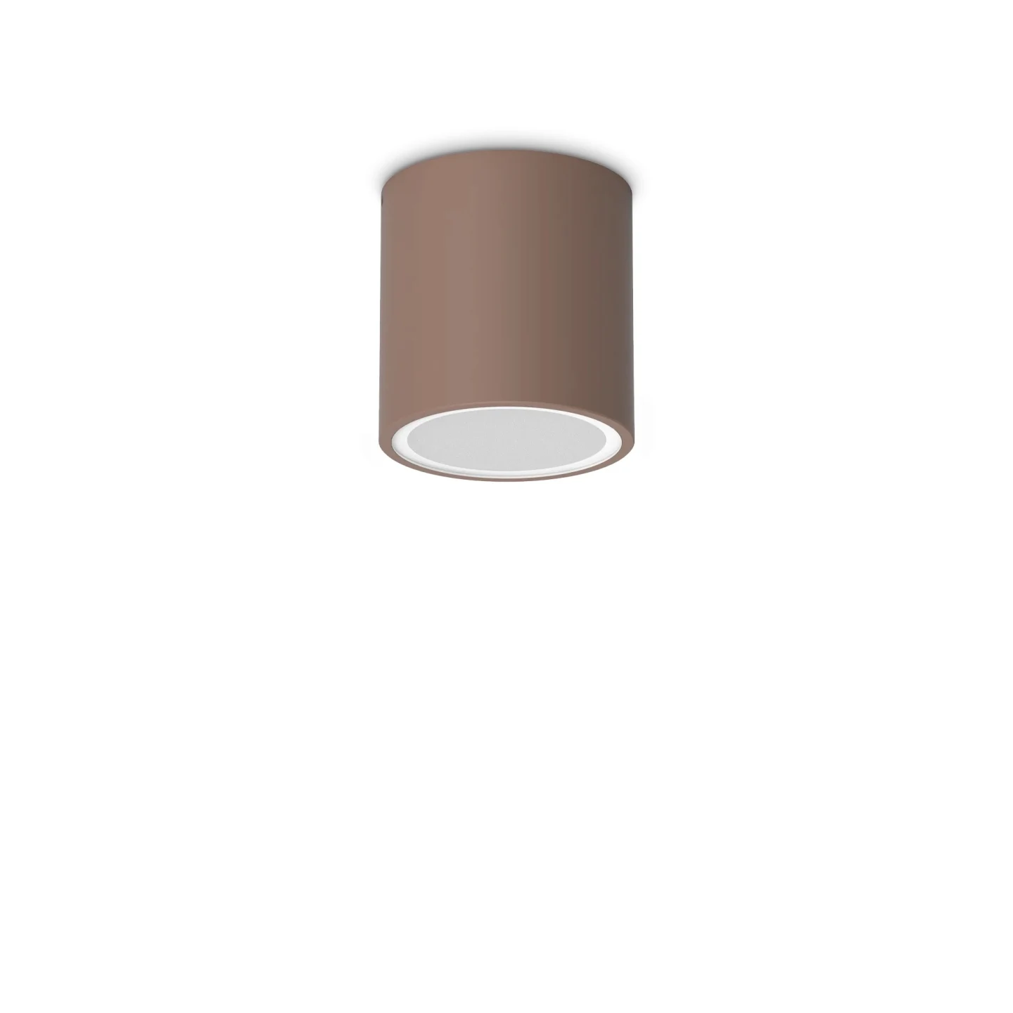 Techo PL1 Round D09 - Ideal Lux - plafon zewnętrzny – kolor Kawowy (coffee) (nr kat. 318134)