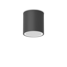 Techo PL1 Round D09 - Ideal Lux - plafon zewnętrzny – kolor Czarny (nr kat. 318141)