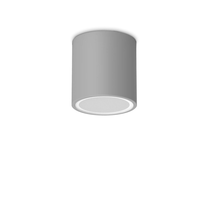 Techo PL1 Round D09 - Ideal Lux - plafon zewnętrzny – kolor Szary (nr kat. 342726)