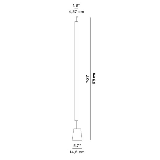 Compendium - Luceplan - lampa podłogowa – zdjęcie 6