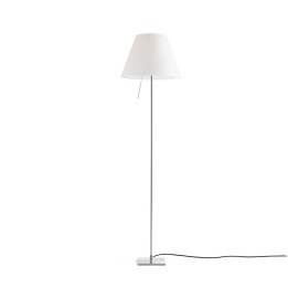 Costanza stała - Luceplan - lampa podłogowa (nr kat. LP-D13TIF-FIXED-WHITE-ON-OFF)