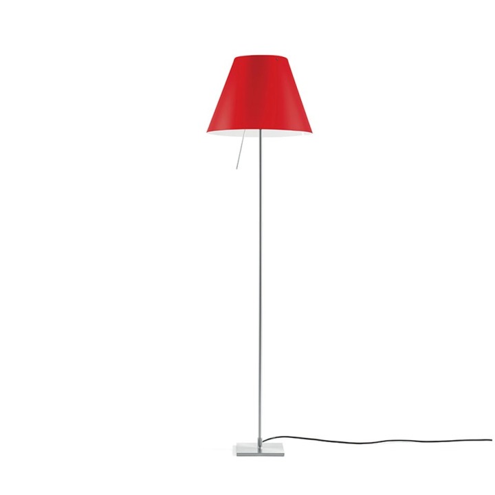 Costanza stała - Luceplan - lampa podłogowa (nr kat. LP-D13TIF-FIXED-PRIMAR-ON-OFF)